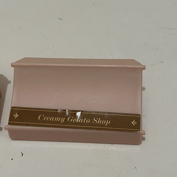 Calico Critters Sylvanian Families Town Series Creamy Gelato Shop Awning 2PC Lot - Picture 3 of 7